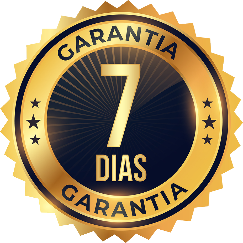 Selo de garantia incondicional de 7 dias